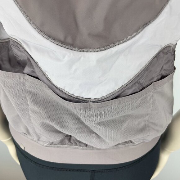 LULULEMON Polar Pace Run Purple Pink Silver Vest‎ Size 4 XS - Picture 12 of 16